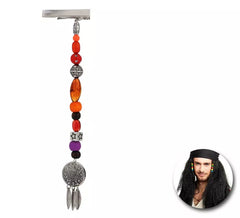 Fermaglio per capelli pirata caraibico