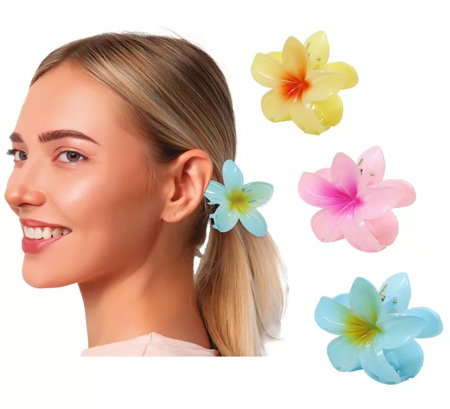 Translation missing: es.Pinza Flor para Pelo de 8 cm en varios colores