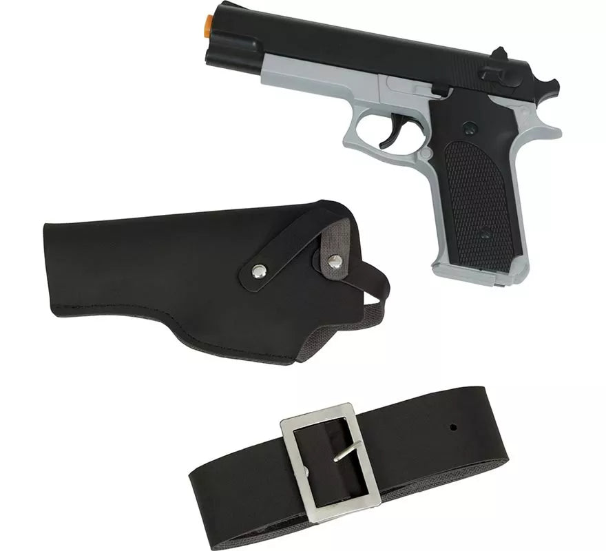 Translation missing: es.Pistola 22 cm con Cartuchera de Plástico de Juguete