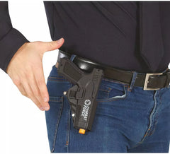 Pistola con fondina da 20 cm