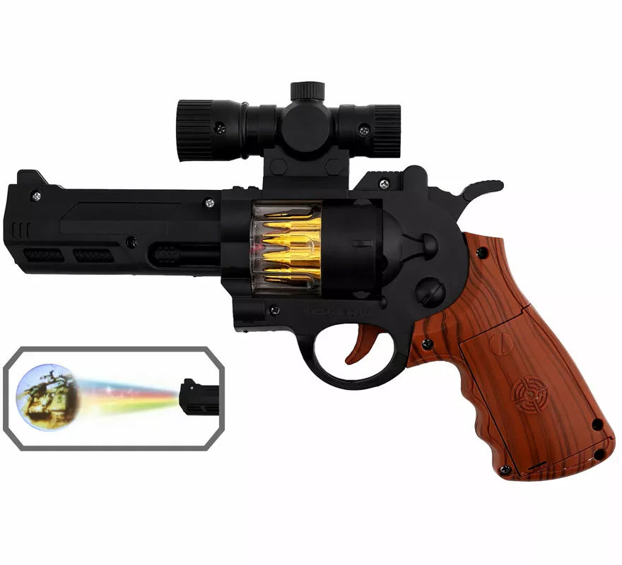 Translation missing: it.Pistola de Policía con Luz de 23,6x15,7 cm de plástico