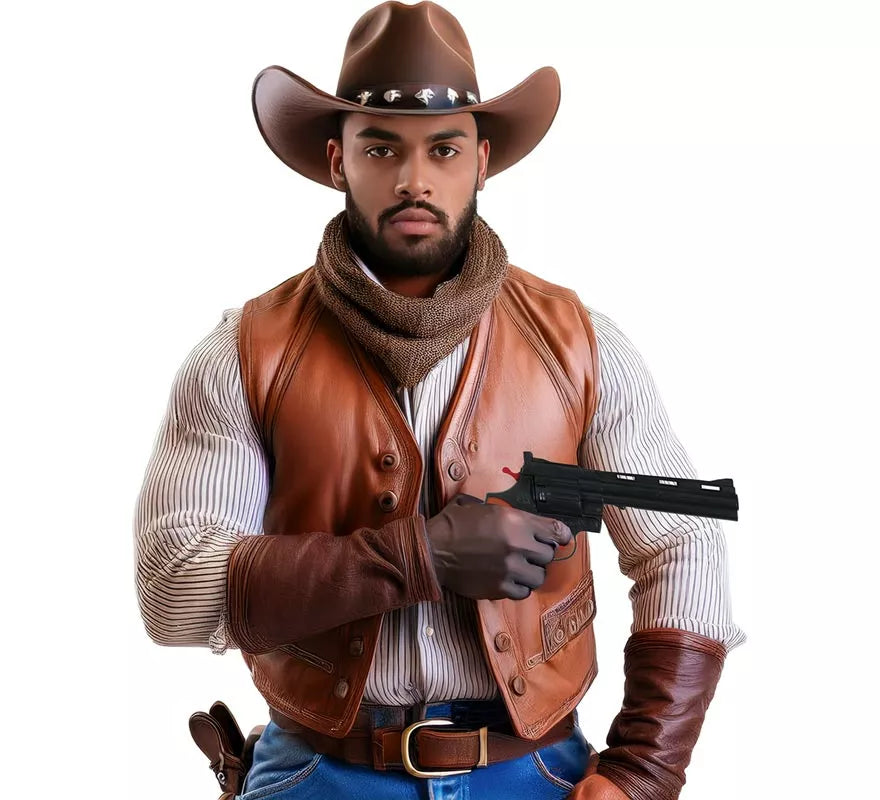 Translation missing: it.Pistola de Vaquero de 25 cm de Plástico de Juguete