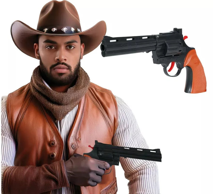 Translation missing: it.Pistola de Vaquero de 25 cm de Plástico de Juguete