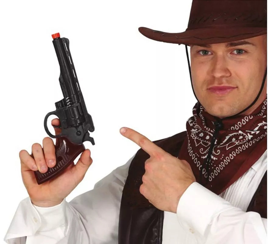 Translation missing: it.Pistola de Vaquero Negra de 28 cm