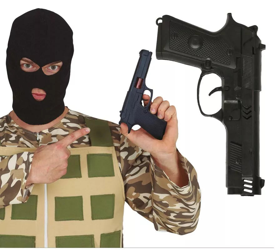 Translation missing: es.Pistola Militar Negra de 23 cm