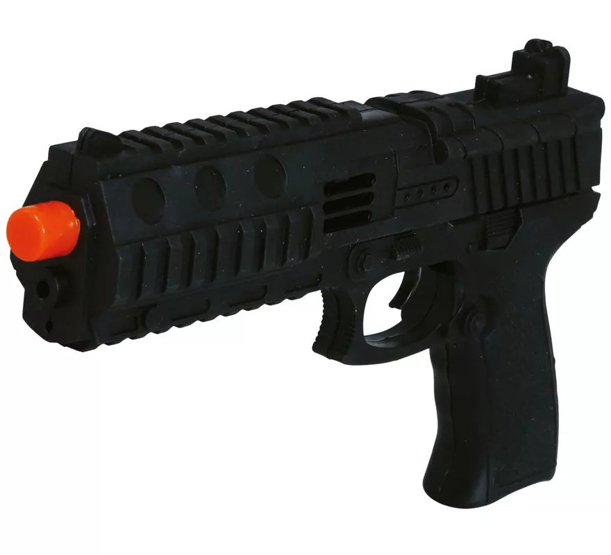 Translation missing: es.Pistola negra de Policía de 28 cm
