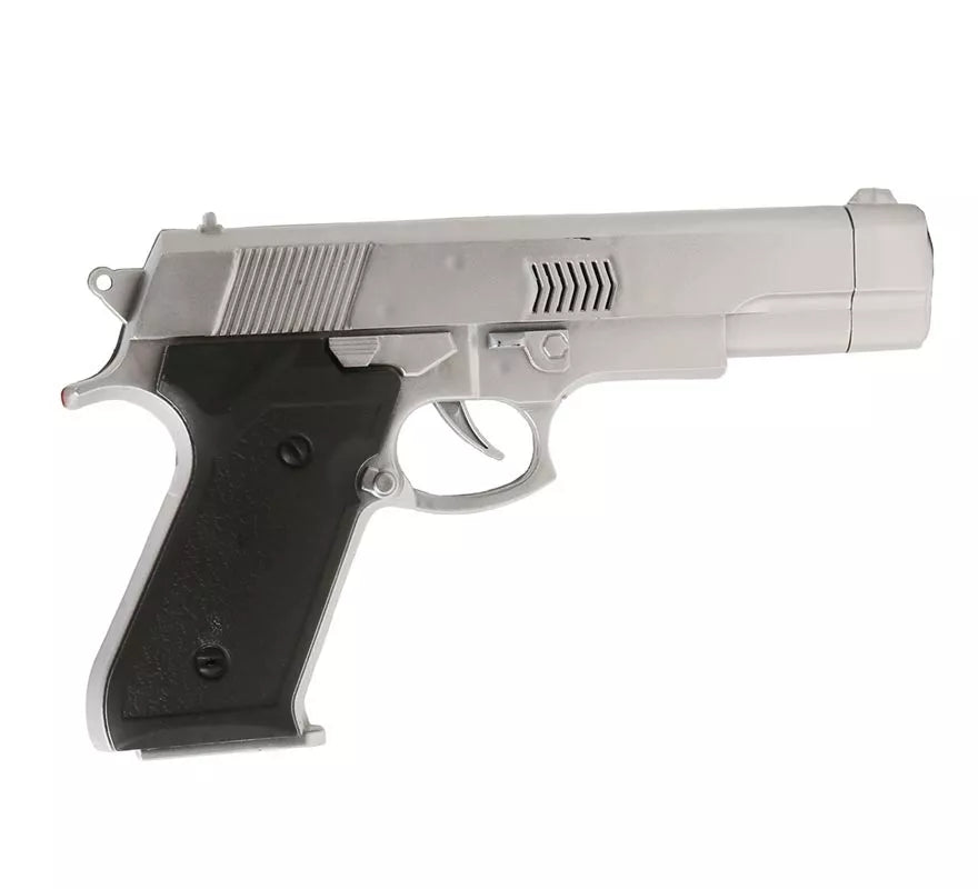 Translation missing: es.Pistola Plateada de 24 cm