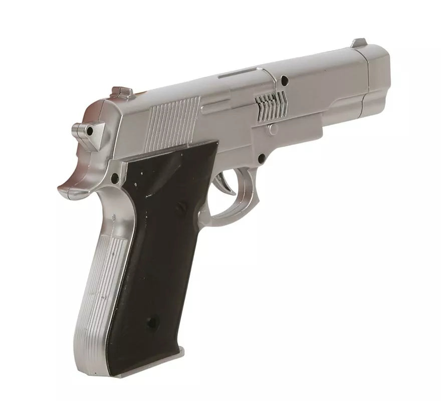 Translation missing: es.Pistola Plateada de 24 cm