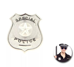 Piatto speciale polizia metallica