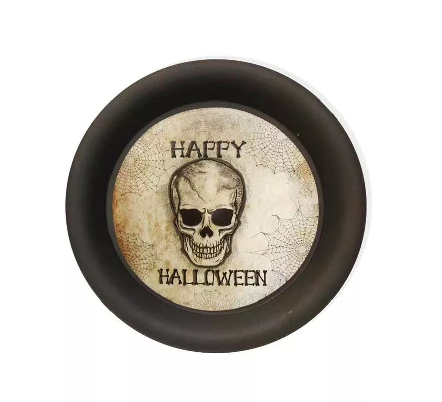 Translation missing: es.Plato Calavera Happy Halloween de 25x2 cm