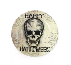 Piatto Teschio Happy Halloween 33x1,7 cm