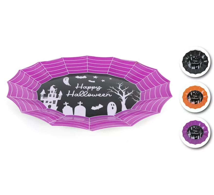 Translation missing: it.Plato Halloween en colores surtidos de 34x25,5x3 cm