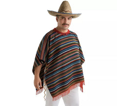 Poncho messicano per adulti