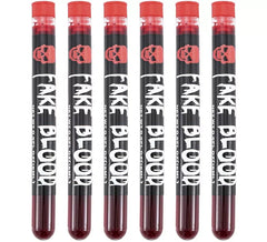 Probeta o tubo de científico con Sangre de 15 ml