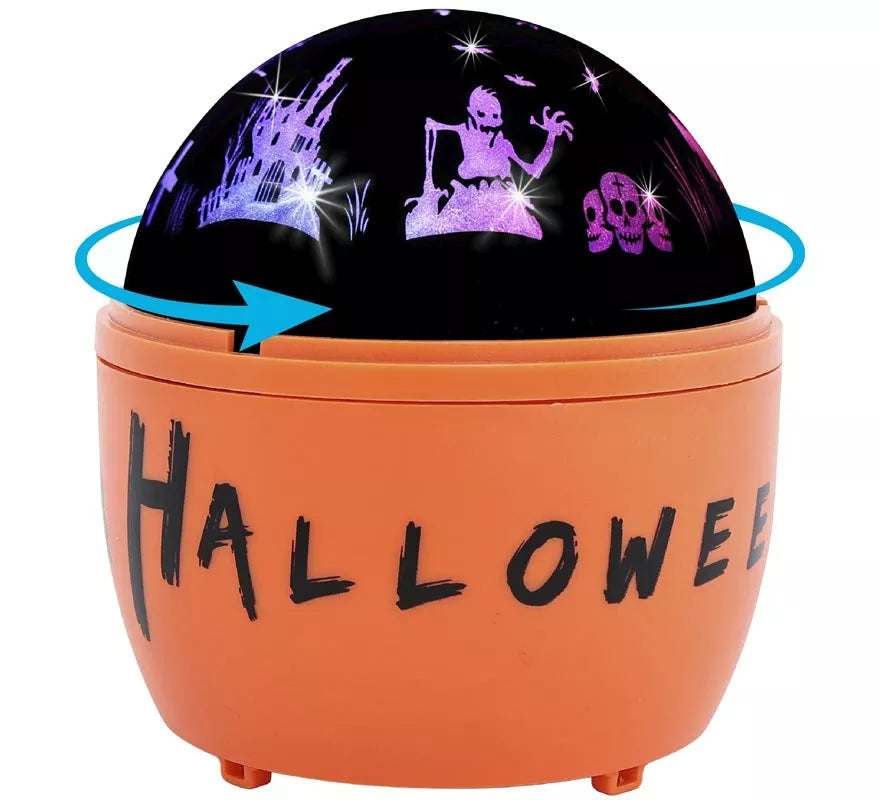 Translation missing: it.Proyector Led Giratorio Halloween de 11.5x11.5x13 cm
