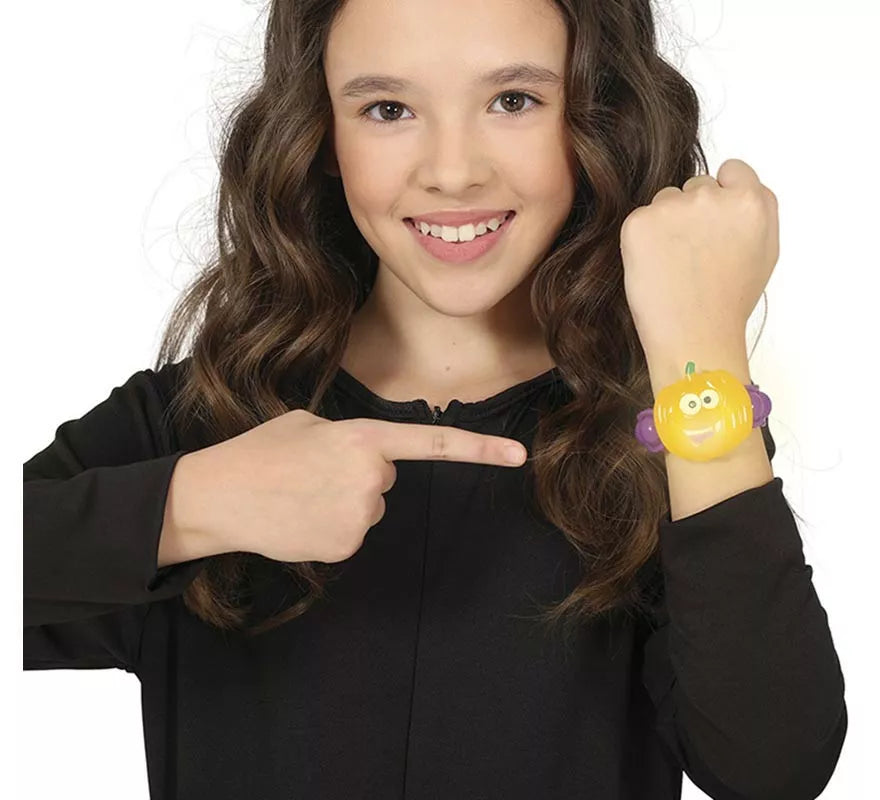 Translation missing: es.Pulsera Calabaza con Luz de 18 cm