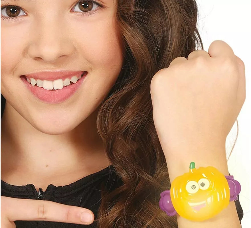 Translation missing: es.Pulsera Calabaza con Luz de 18 cm