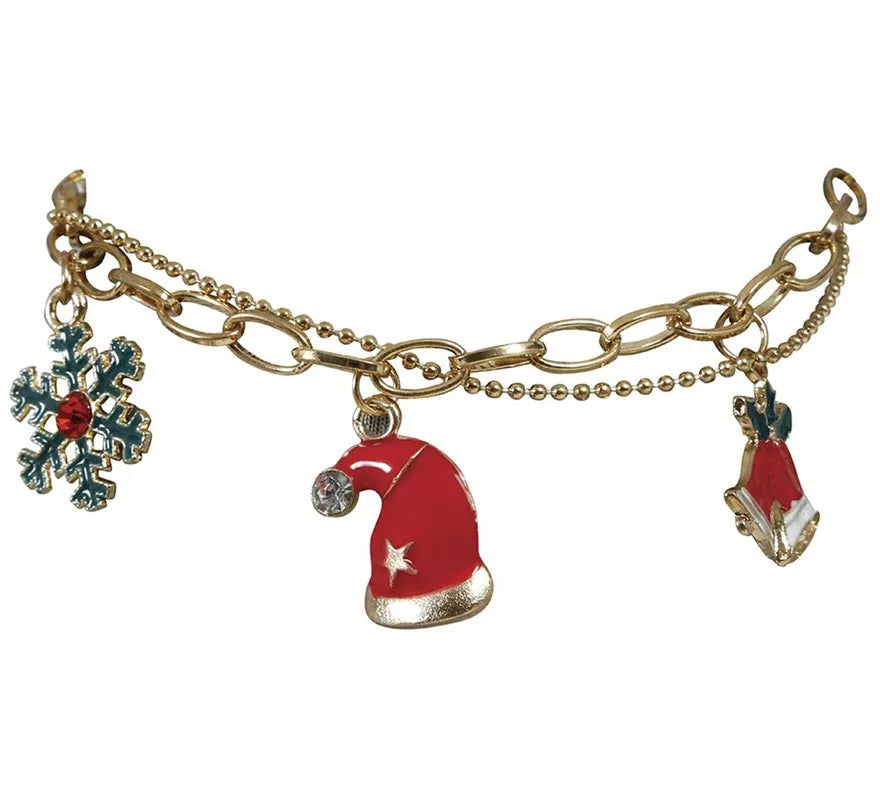 Translation missing: it.Pulsera Campana, Gorro y Copo de Navidad