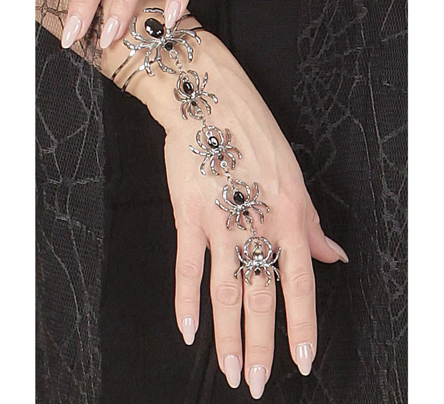 Translation missing: it.Pulsera con Anillo de Arañas