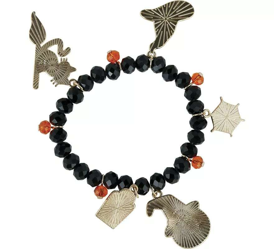 Translation missing: it.Pulsera con Figuras negra para Halloween
