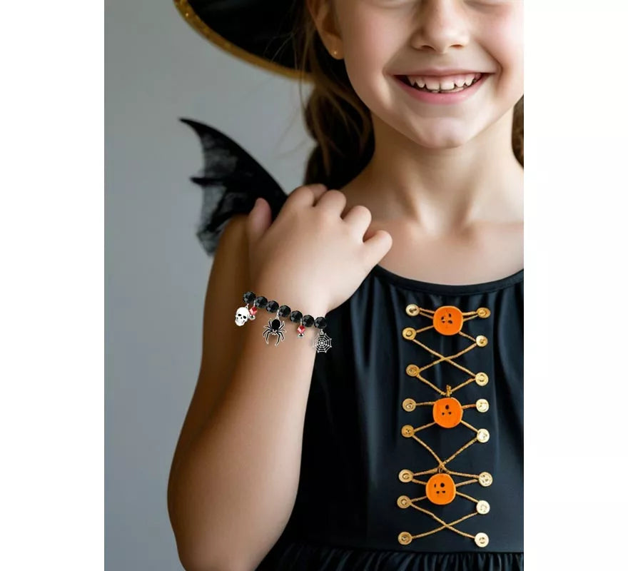 Translation missing: it.Pulsera con Figuras negra para Halloween