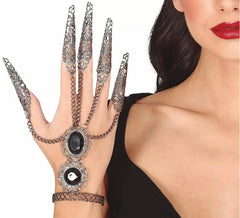 Bracciale con chiodi metallici