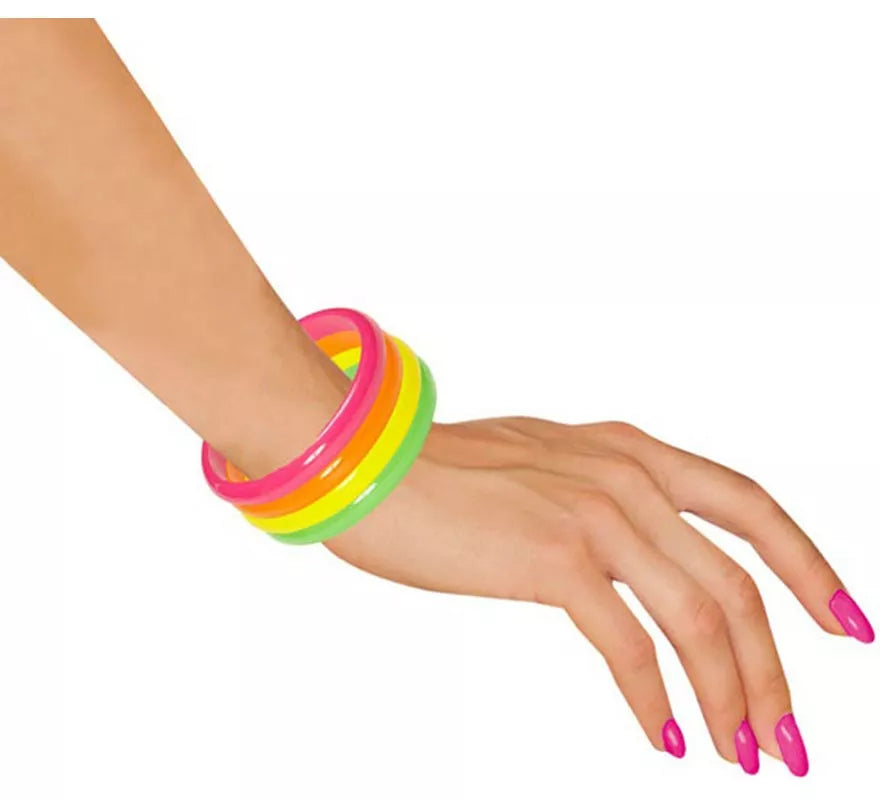 Translation missing: it.Pulsera de 4 Aros neón