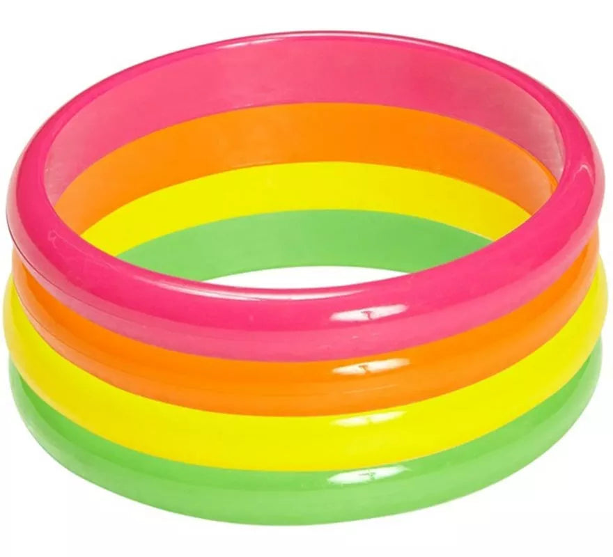 Translation missing: it.Pulsera de 4 Aros neón