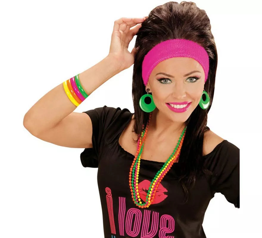 Pulsera de 4 Aros neón