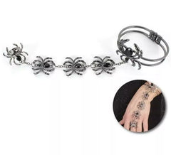 Bracciale a ragno tipo imbracatura