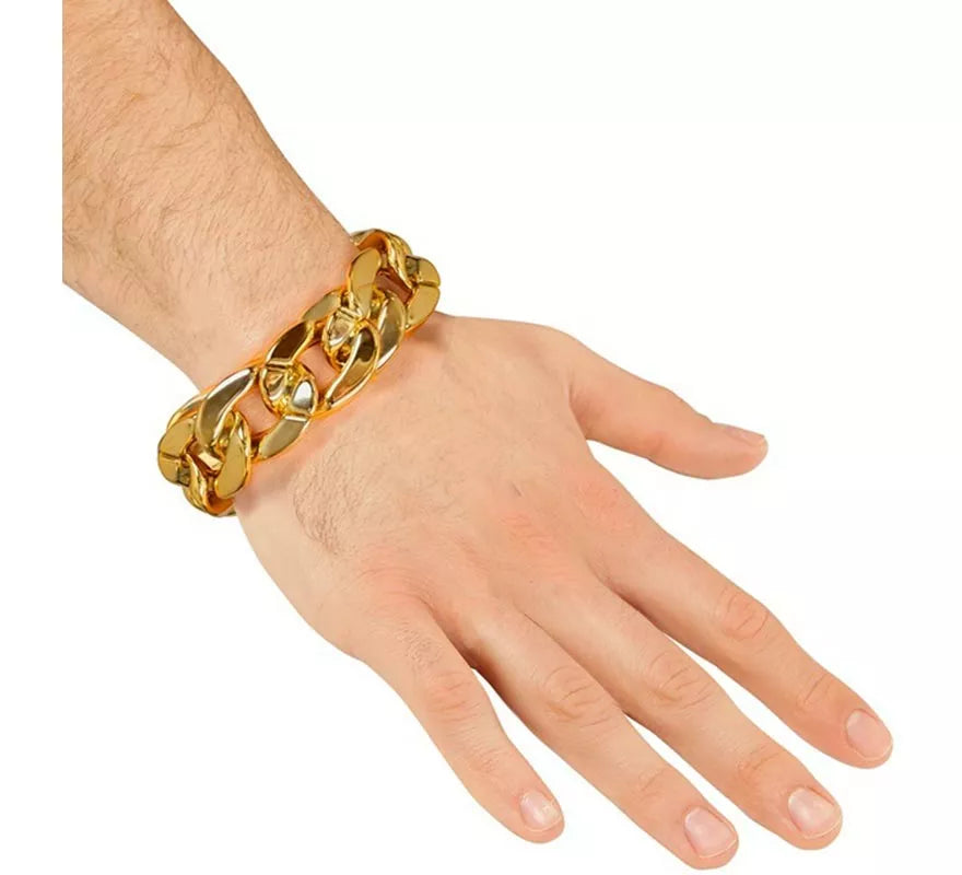Translation missing: it.Pulsera de Rapero dorada