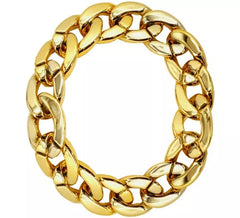 Pulsera de Rapero dorada