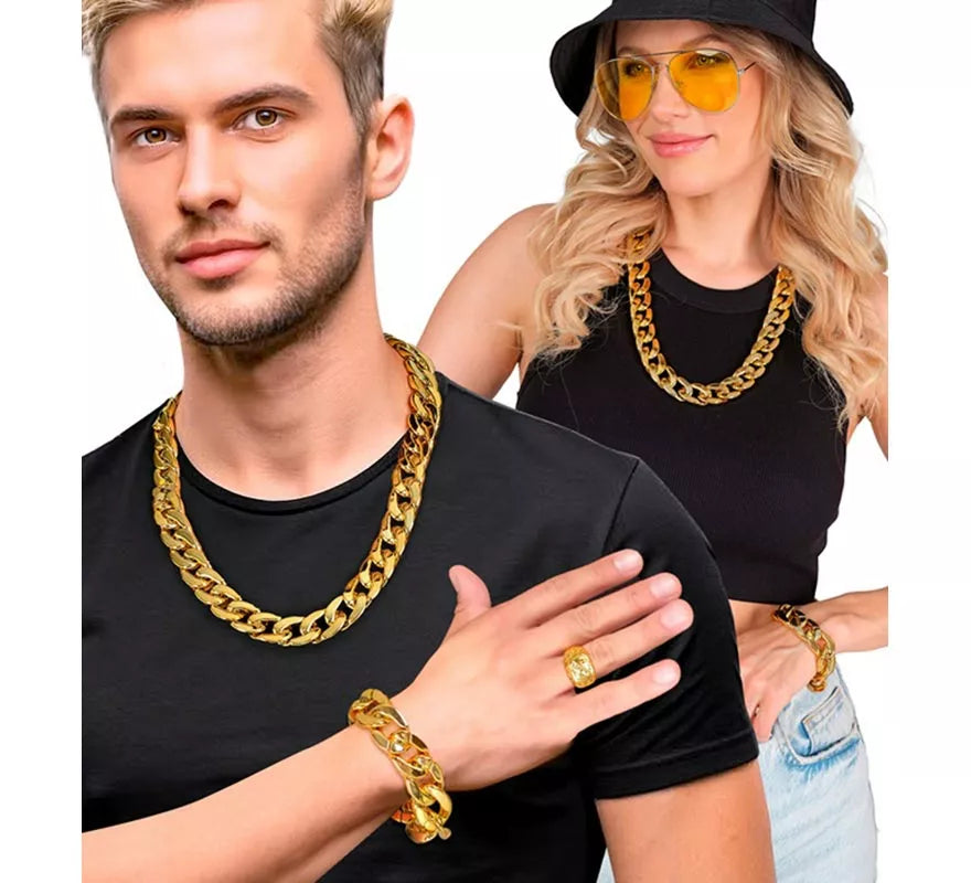 Translation missing: es.Pulsera de Rapero dorada