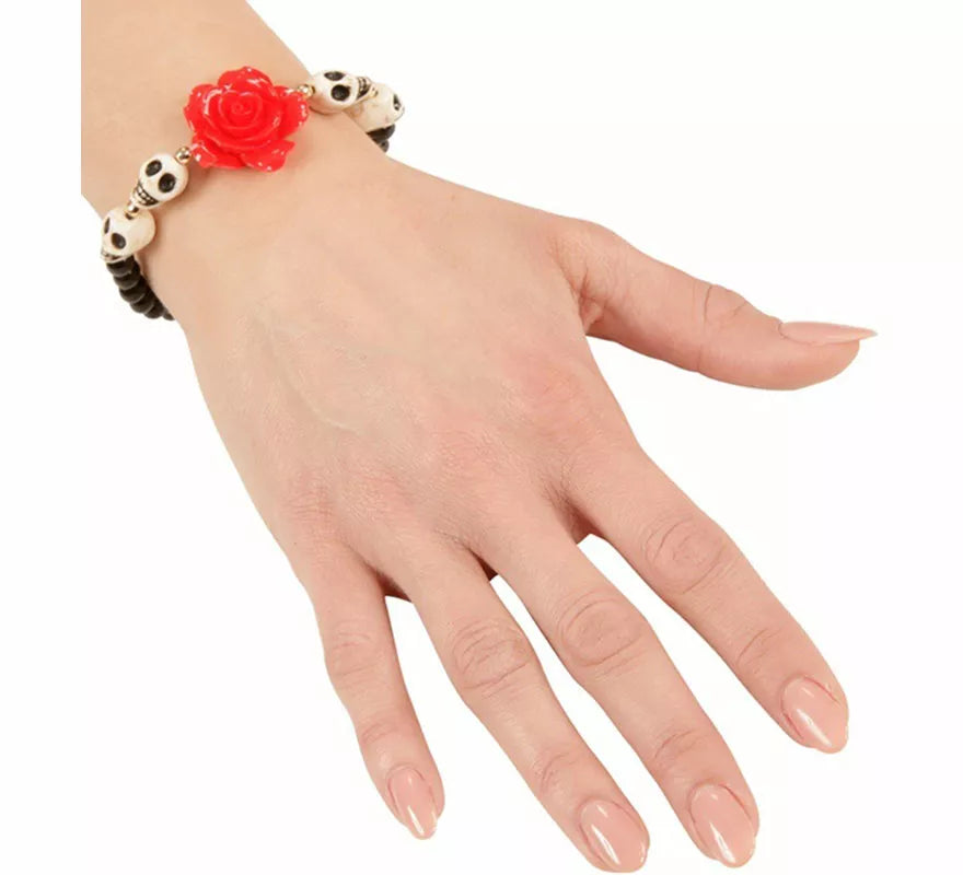 Translation missing: it.Pulsera Día de los Muertos con Calaveras
