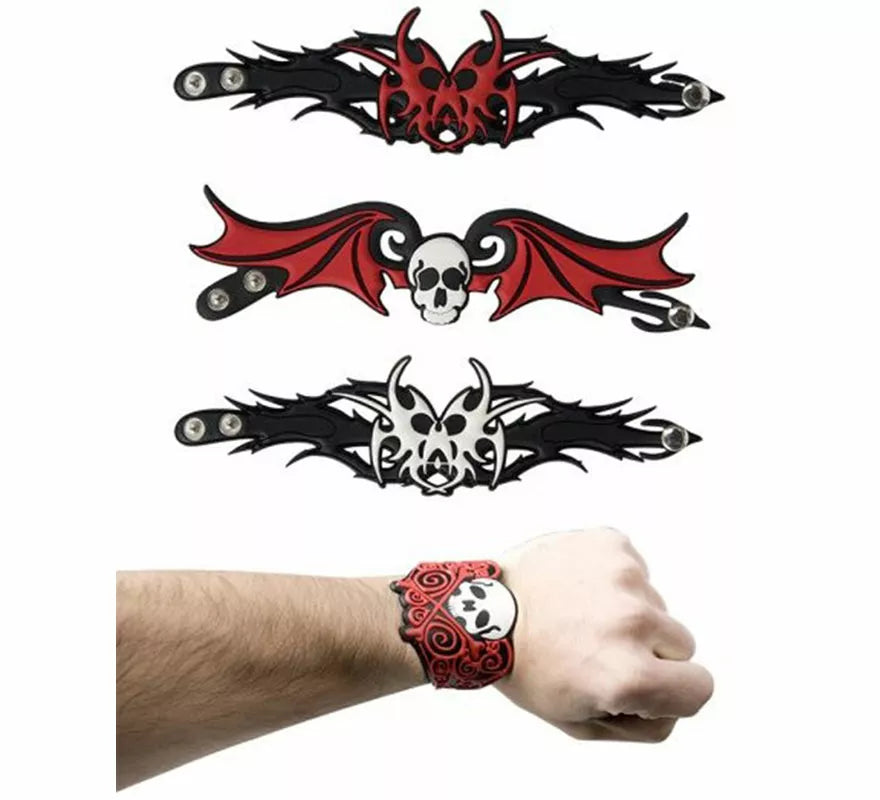 Translation missing: es.Pulsera Heavy Rockero Motorista en modelos surtidos