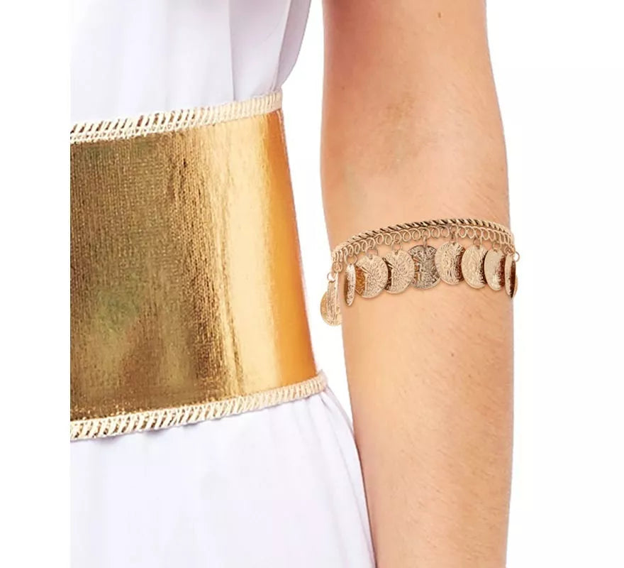 Translation missing: es.Pulsera Romana alta con monedas