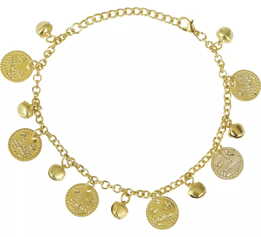 Translation missing: it.Pulsera Tobillera de Monedas
