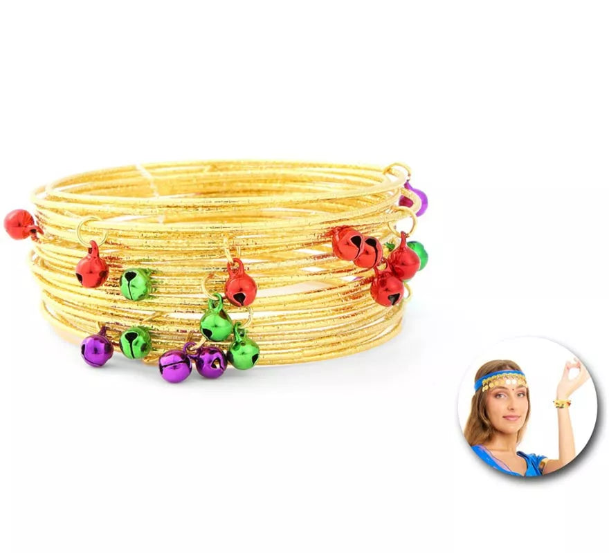 Translation missing: es.Pulseras Hindú con bolitas de colores