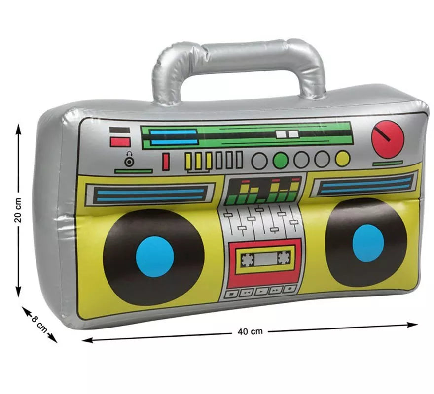 Translation missing: it.Radio Hinchable de los 80 de 40x20x8 cm