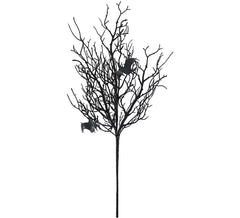 Ramo artificiale con pipistrello 60 cm