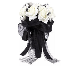 Corpetto della sposa cadavere nero 33X16 cm