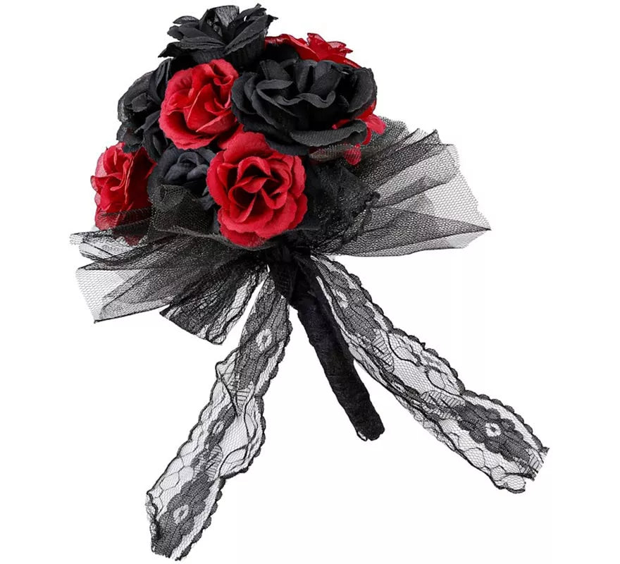 Translation missing: es.Ramo de Rosas rojas y negras