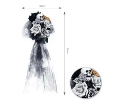 Bouquet Teschio di Halloween 20x70 cm