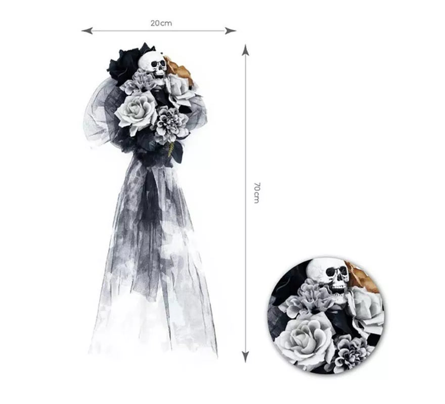 Translation missing: es.Ramo Halloween Skull de 20x70 cm