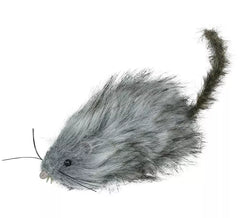 Rata Peluda gris de 16 cm