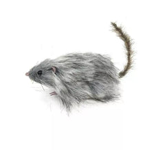 Ratto Peloso Grigio 7x17 cm