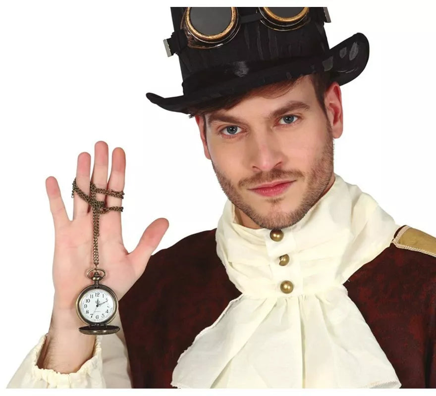 Translation missing: it.Reloj de Bolsillo con Cadena Steampunk