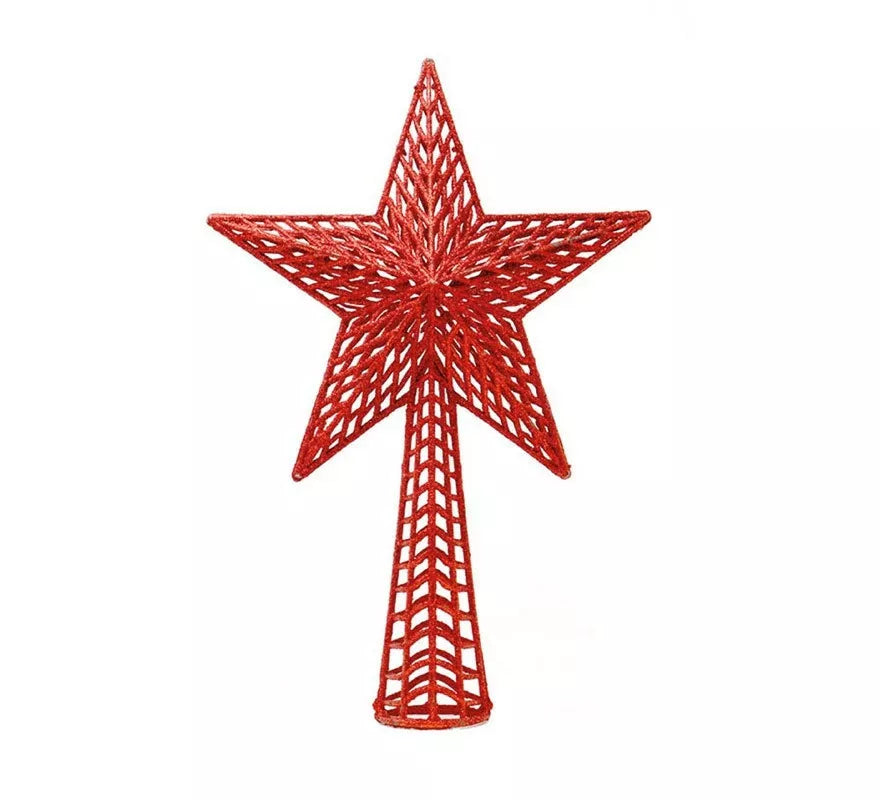Translation missing: es.Remate Estrella Rojo 37 cm