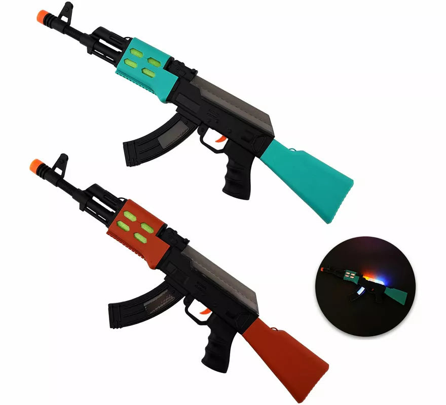 Translation missing: it.Rifle con Luz y Sonido de plástico en colores surtidos