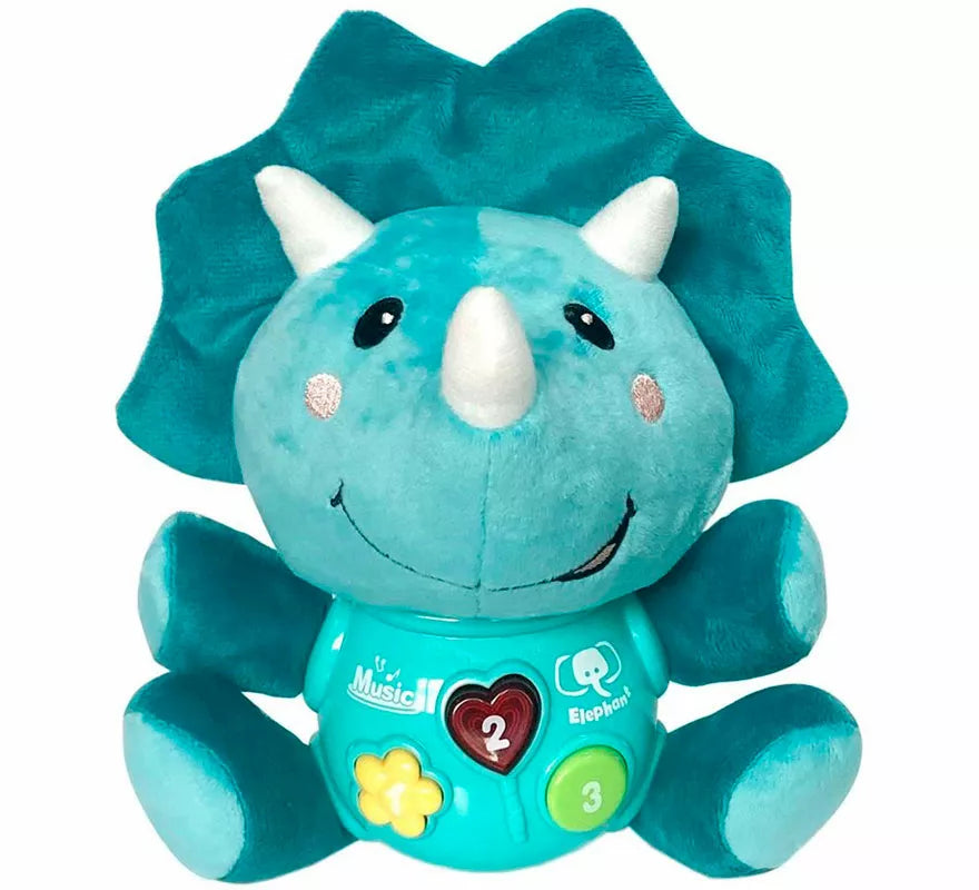 Translation missing: it.Rino Musical de Peluche con Luz y Sonido de 24 cm